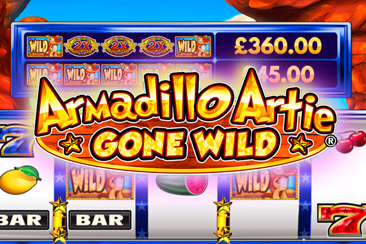 Armadillo Artie Gone Wild - DWG slot at Emperia Casino Casino